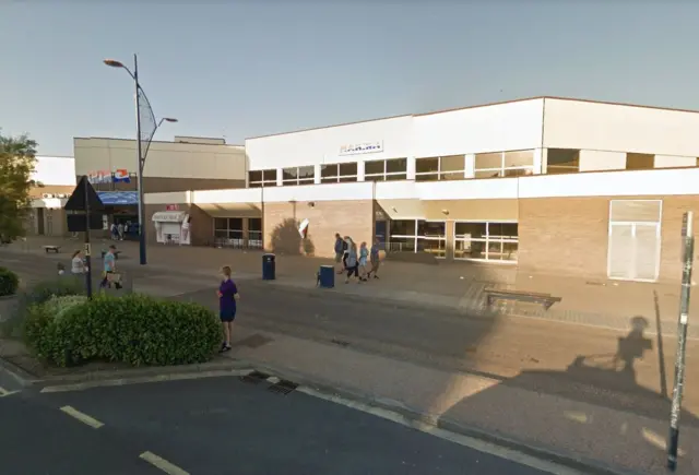 The marina leisure centre on Great Yarmouth seafront