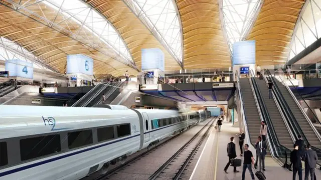 Proposed HS2 hub