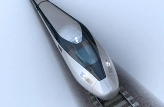 Proposed HS2 train