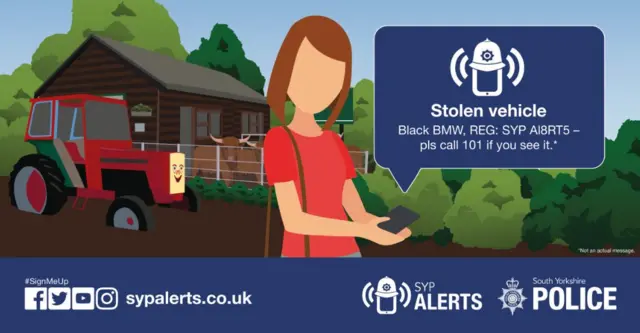 Advert for SYP Alerts