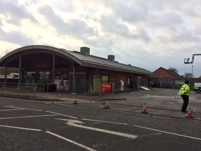 Tesco Express, in Hinckley