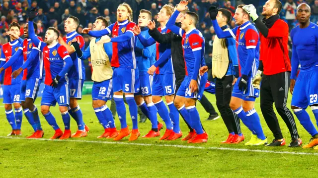 Basel celebrate