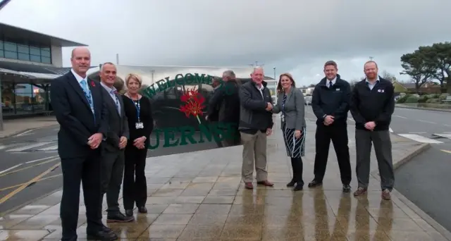 Staff from G4S and Guernsey Ports