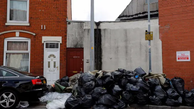 Birmingham bin strike in September 2017