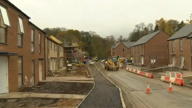 Homes built on brownfield sites