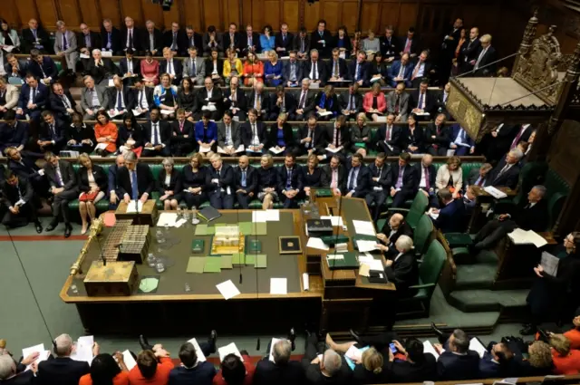 House of Commons during Budget