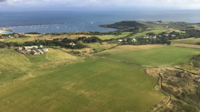 Arriving in Alderney by air