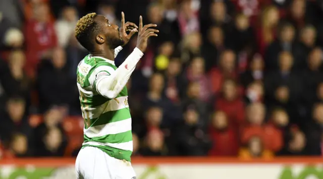 Celtic striker Moussa Dembele