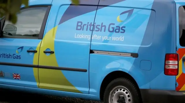 British Gas van