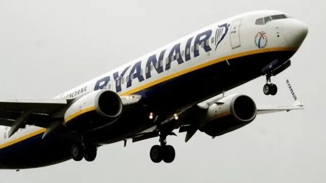 Ryanair aeroplane