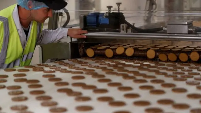 Biscuit factory worker