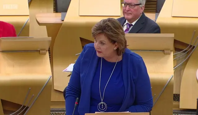 External Affairs Secretary Fiona Hyslop