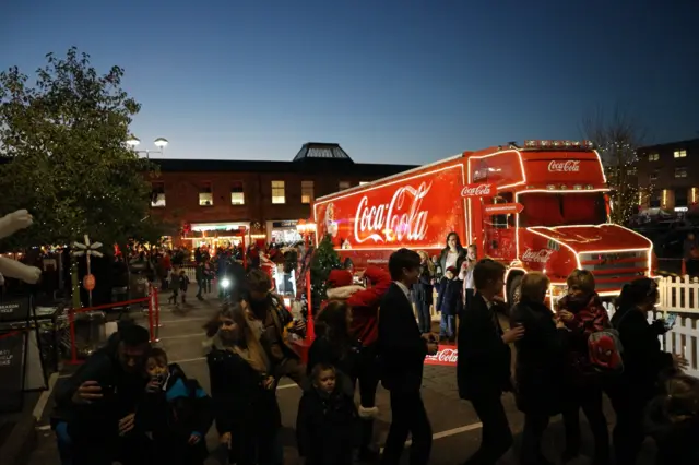 Coca Cola truck