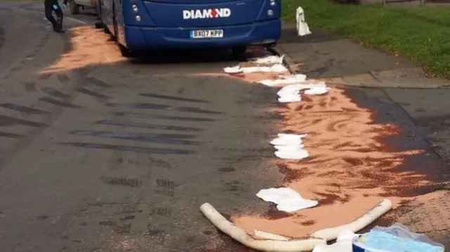 Spillage being cleared up after second spill