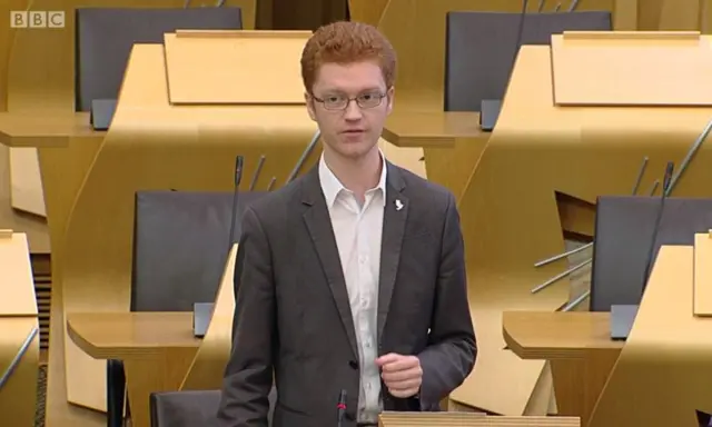 Green MSP Ross Greer