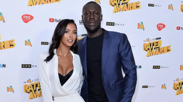 Maya Jama and Stormzy