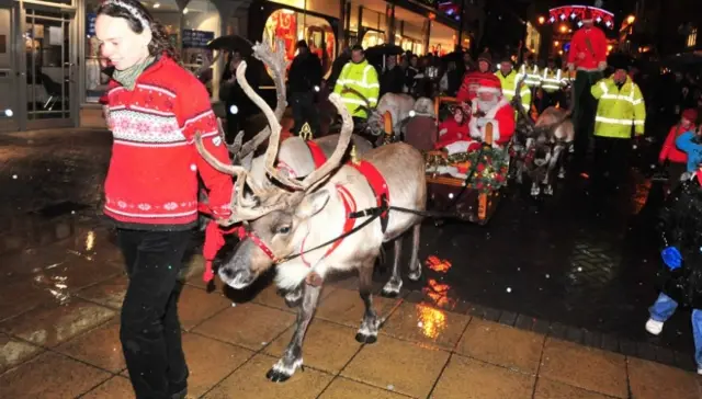 reindeer parade