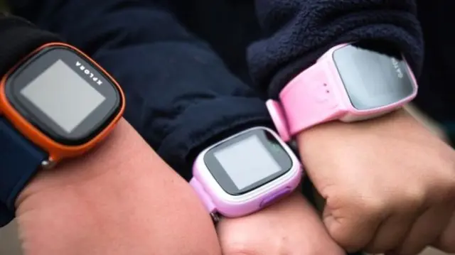 Internet-enabled smart watches for children