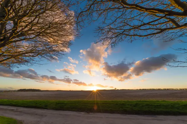 Somersby sunset