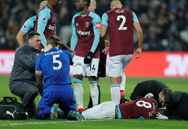 Wes Morgan and Cheickhou Kouyate