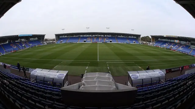 Shrewsbury Town ground general shot