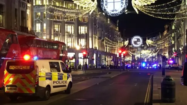 Police at Oxford Circus