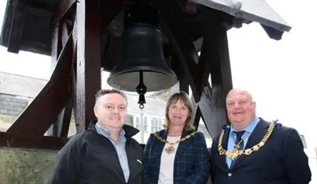 Zeebrugge Bell returns to Dover following restoration