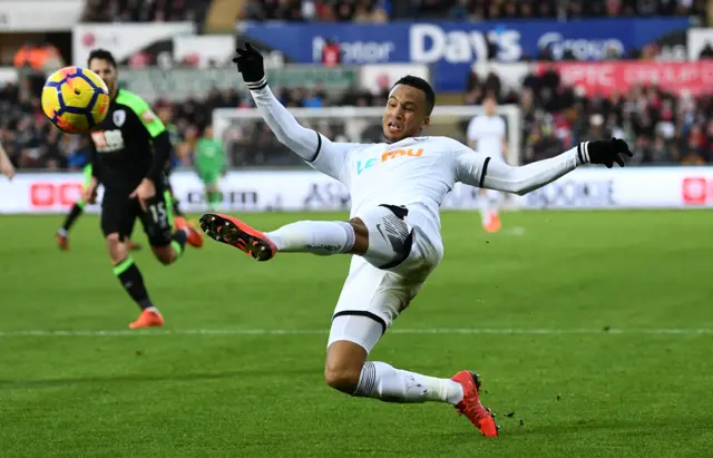 Swansea City's Martin Olsson