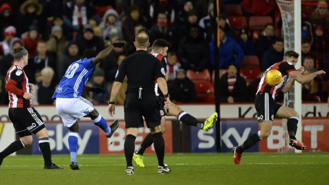 Jeremie Boga scores for Birmingham