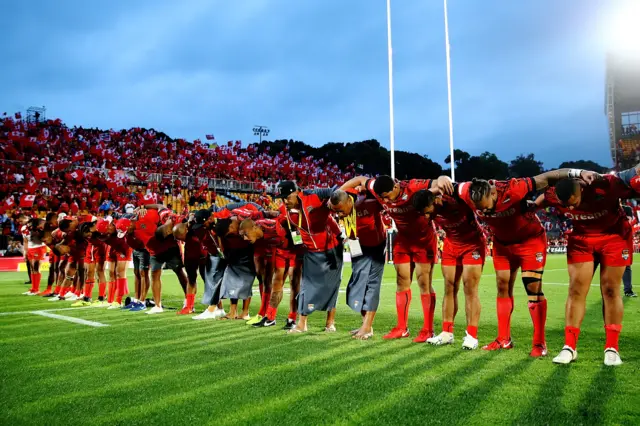 Tonga players