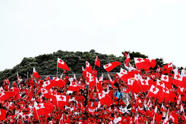 Tonga fans