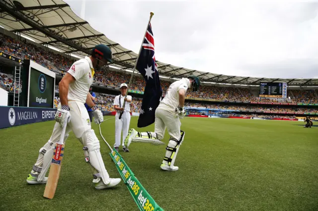 Steve Smith and Shaun Marsh