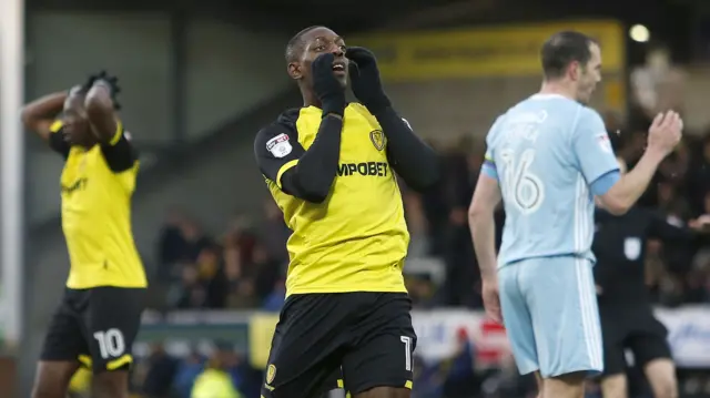 Burton Albion go close