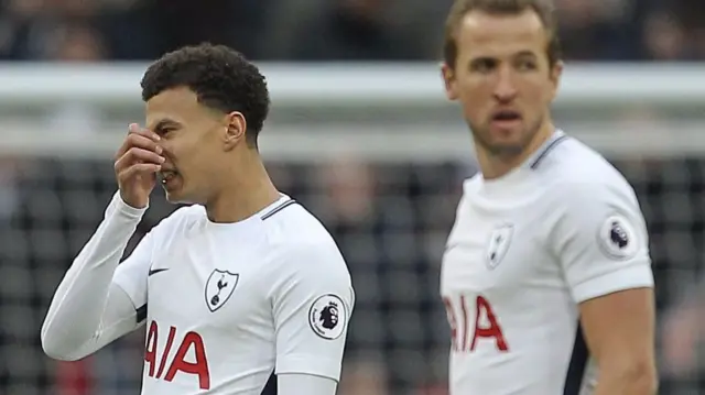 Dele Alli and Harry Kane