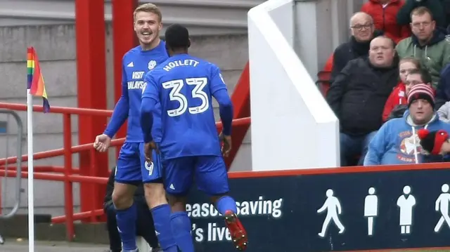 Danny Ward and Junior Hoilett