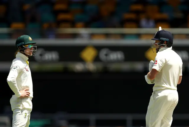 Cameron Bancroft and Jonny Bairstow