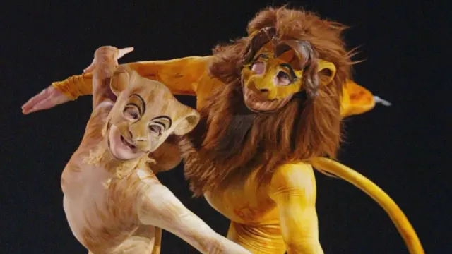 We couldn't find an actual picture of the real Simba, so here's one from Disney on Ice