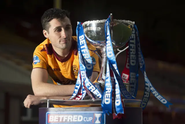 Motherwell captain Carl McHugh