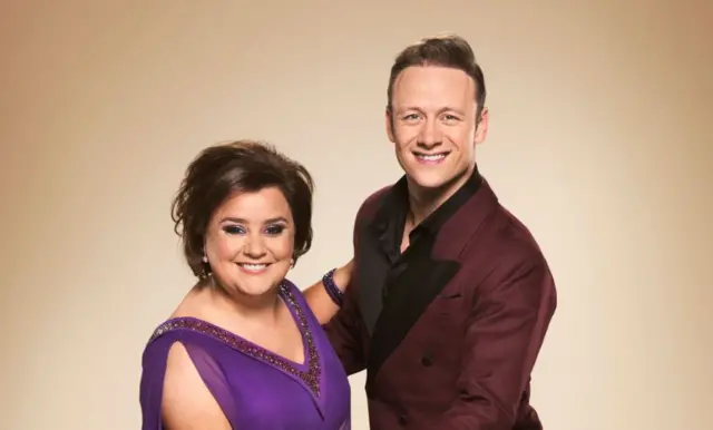 Kevin Clifton and Susan Calman