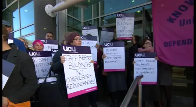 University of Brighton lecturers' strike