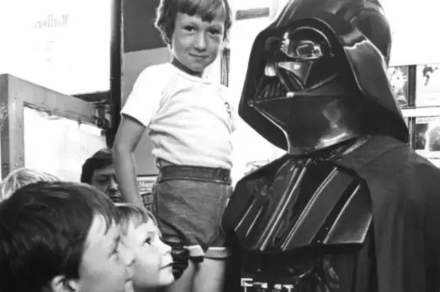 Darth Vader visits South Shields in 1982