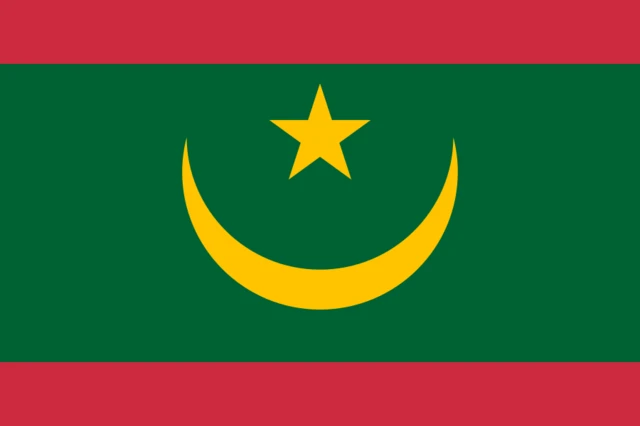 New flag of Mauritania