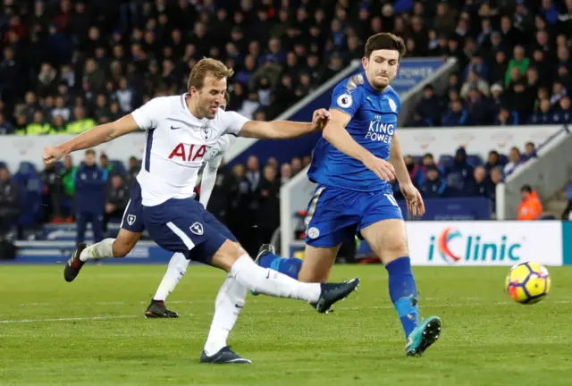 Harry Kane scores for Tottenham