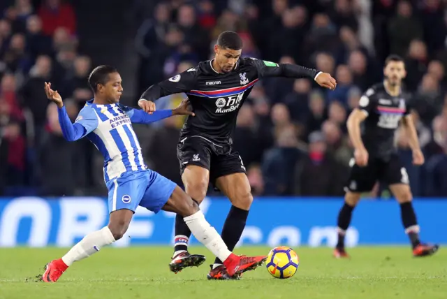 Ruben Loftus-Cheek in action for Crystal Palace