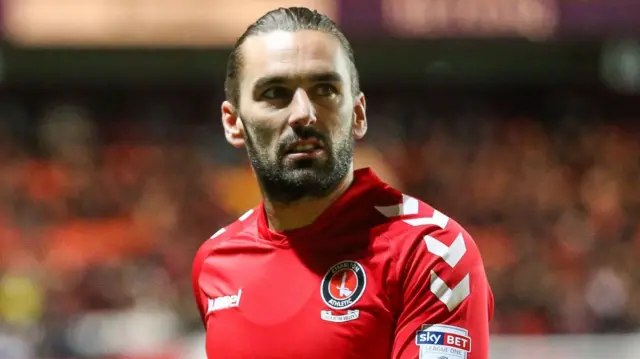 Charlton Athletic midfielder Ricky Holmes