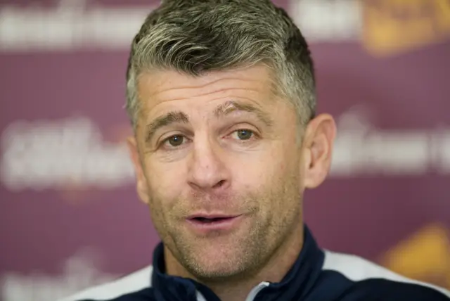 Motherwell boss Stephen Robinson