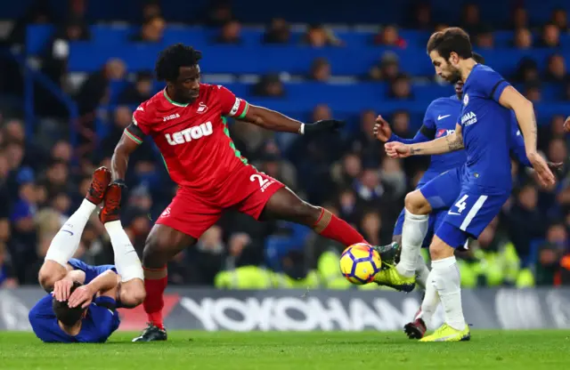 Wilfried Bony of Swansea City