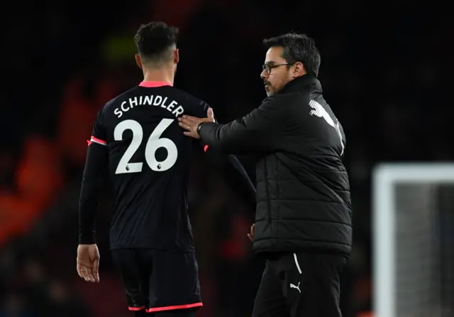 David Wagner and Christopher Schindler look dejected