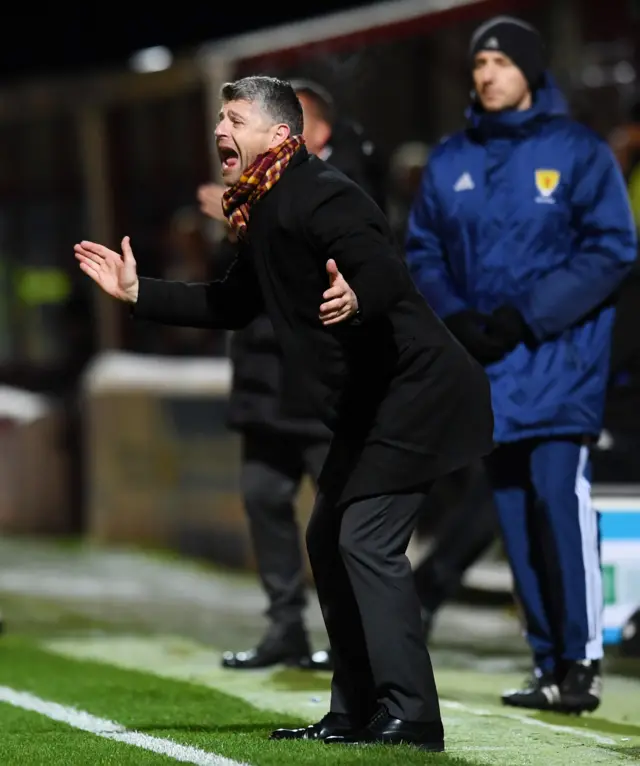 Motherwell boss Stephen Robinson