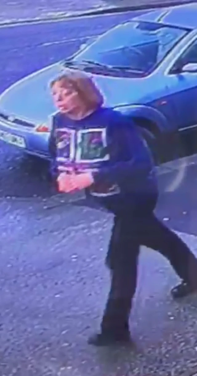 CCTV still of Angela